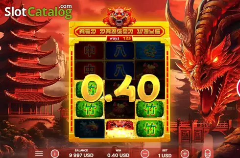 Скрин3. Red Dragon Ways слот