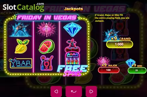 Скрин9. Friday in Vegas слот