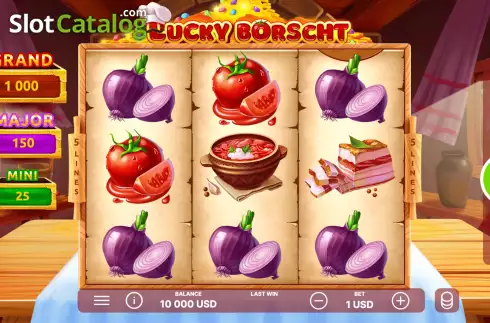Скрин3. Lucky Borscht слот