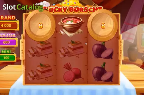 Скрин4. Lucky Borscht слот