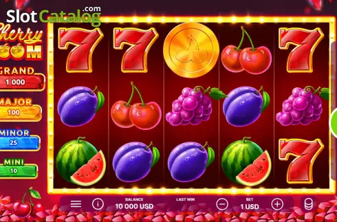 Скрин2. Cherry Boom слот