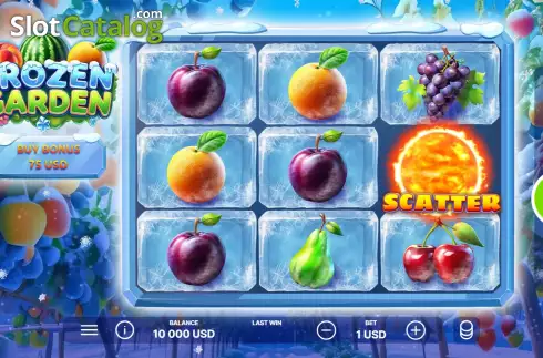 Скрин3. Frozen Garden слот