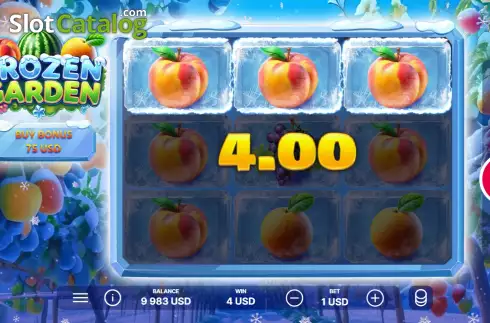 Скрин4. Frozen Garden слот