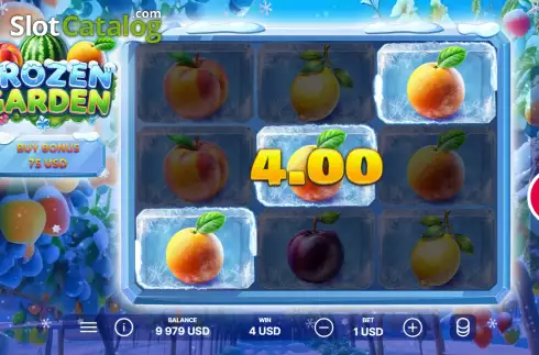 Скрин5. Frozen Garden слот