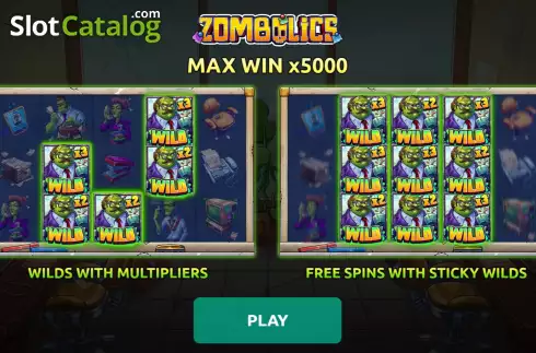 Скрин2. Zombolics слот