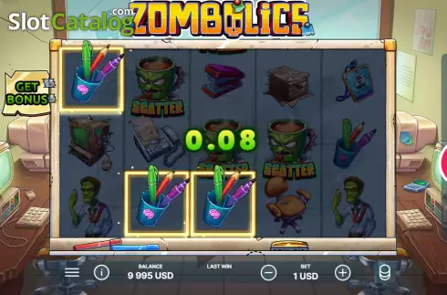 Скрин4. Zombolics слот