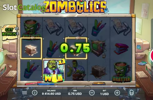 Скрин5. Zombolics слот