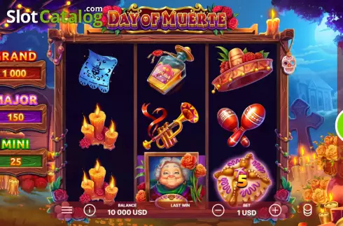 Скрин3. Day of Muerte слот