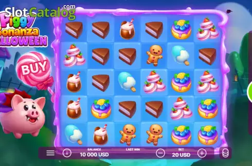 Скрин2. Piggy Bonanza Halloween слот