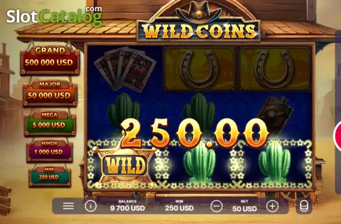 Скрин3. Wild Coins слот