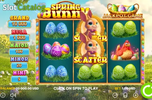 Скрин2. Spring Bunny слот