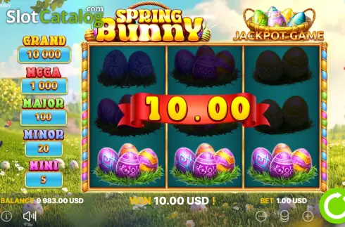 Скрин3. Spring Bunny слот