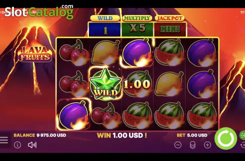 Скрин6. Lava Fruits слот