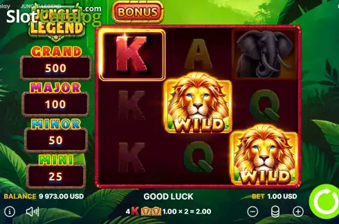 Скрин4. Jungle Legend слот