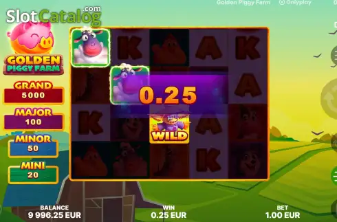 Скрин4. Golden Piggy Farm слот