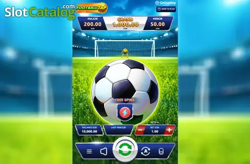 Скрин2. Football Tap слот