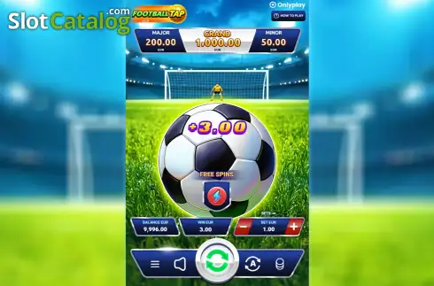 Скрин3. Football Tap слот