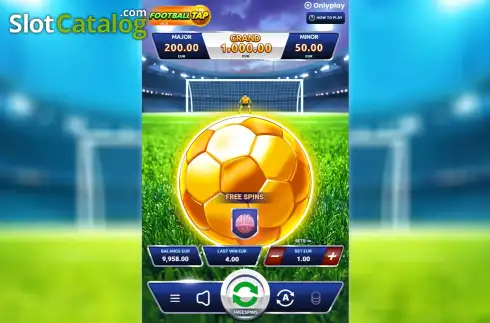 Скрин5. Football Tap слот