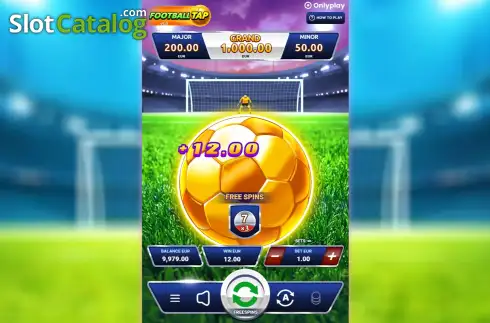 Скрин8. Football Tap слот