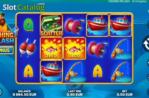 Скрин2. Fishing Splash слот