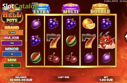 Скрин2. 3 Hells Pots слот