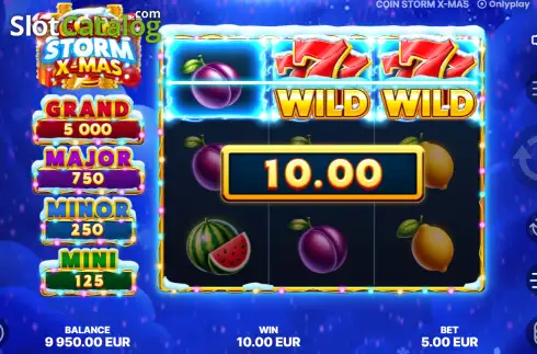 Скрин3. Coin Storm X-Mas слот