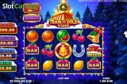 Скрин2. Train of Gold X-Mas: Hold & Win слот