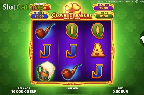 Скрин2. Clover Treasure: Hold&Win слот