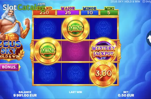 Скрин2. Zeus Sky: Hold & Win слот