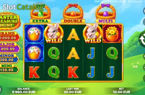 Скрин2. Easter Treasure Hunt слот