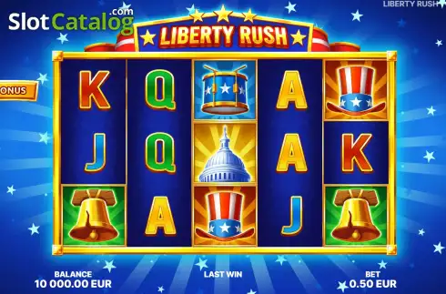 Скрин2. Liberty Rush слот