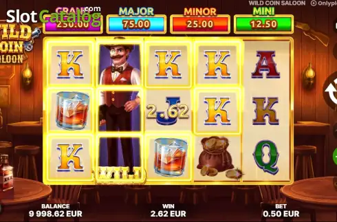 Скрин3. Wild Coin Saloon слот