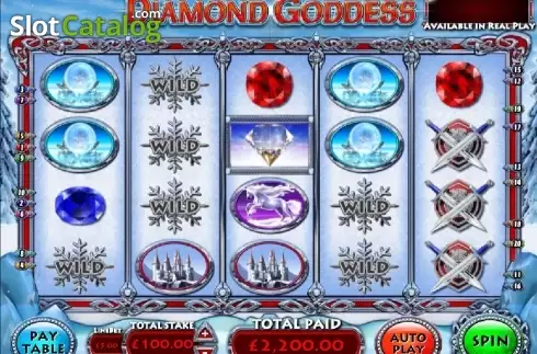 Скрин6. Diamond Goddess слот