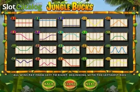 Скрин3. Jungle Bucks слот