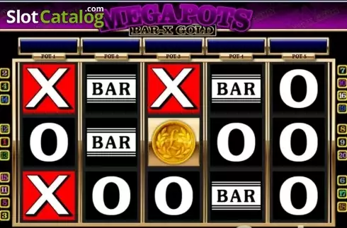 Скрин2. Mega Pots Bar-X Gold (OpenBet) слот