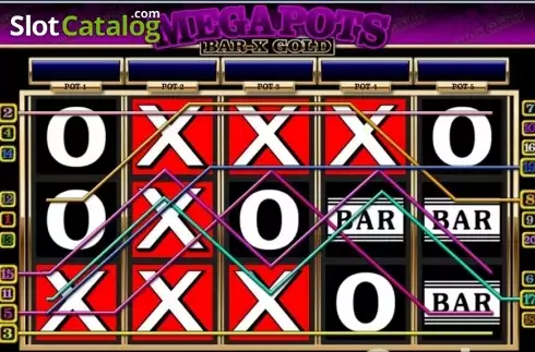 Скрин3. Mega Pots Bar-X Gold (OpenBet) слот