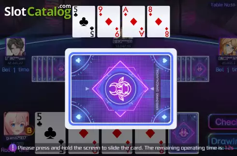 Скрин2. Four Cards Bull KX слот