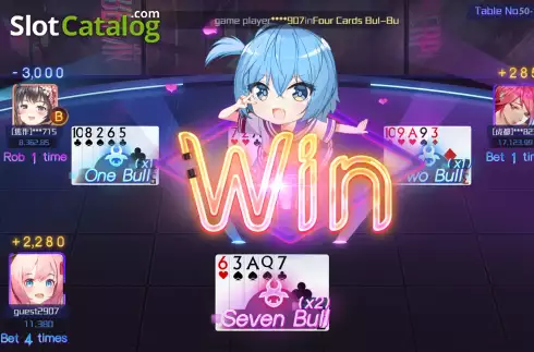 Скрин5. Four Cards Bull KX слот