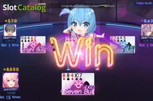 Скрин6. Four Cards Bull KX слот