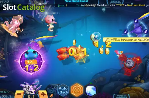 Скрин5. Jackpot Fishing (Openbox Gaming) слот