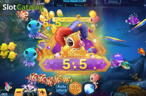 Скрин6. Jackpot Fishing (Openbox Gaming) слот