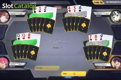 Скрин5. Thirteen Cards слот