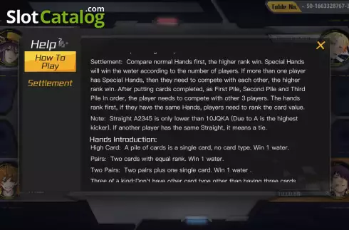 Скрин8. Thirteen Cards слот