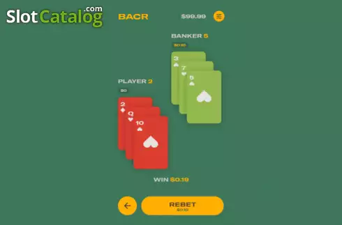 Скрин3. Baccarat (Orbital Gaming) слот
