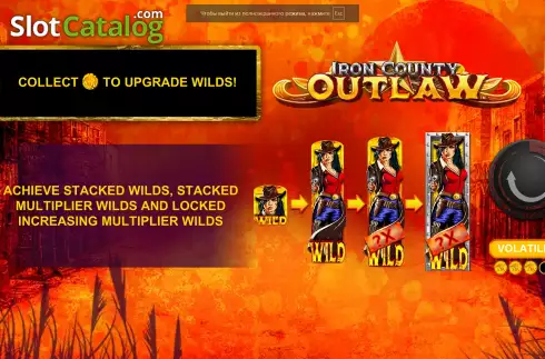 Скрин2. Iron County Outlaw слот