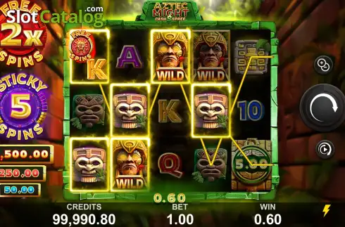Скрин6. Aztec Might Cash Spree слот