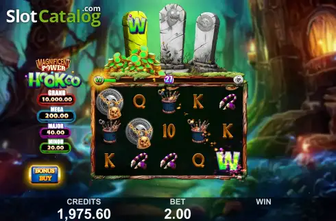 Скрин3. Magnificent Power HooKoo слот