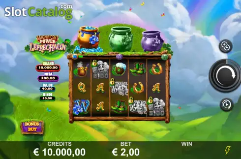 Скрин2. Magnificent Power Leprechaun слот