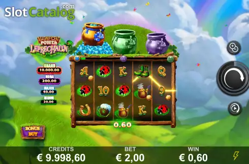 Скрин3. Magnificent Power Leprechaun слот