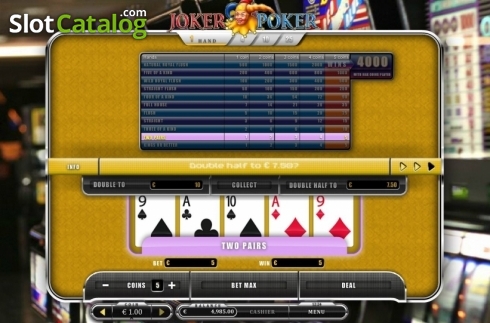 Скрин4. Joker Poker (Oryx) слот